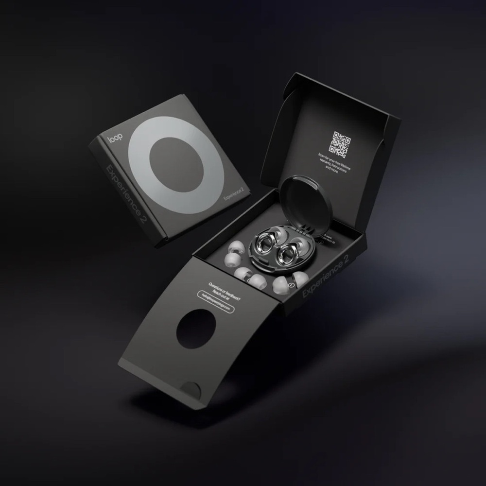 🆕 Loop Experience 2 in Silver Earplugs